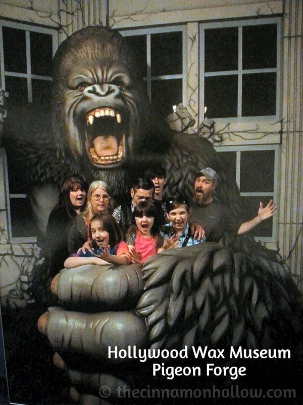 Hollywood Wax Museum Pigeon Forge Tennessee Group Photo