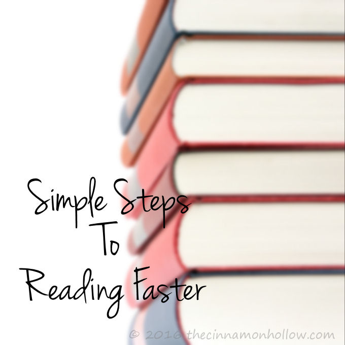 Simple Steps to Reading Faster