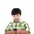 Boy Text Messaging by David Castillo Dominici
