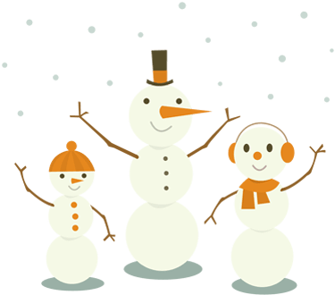 Holiday Snowman Header