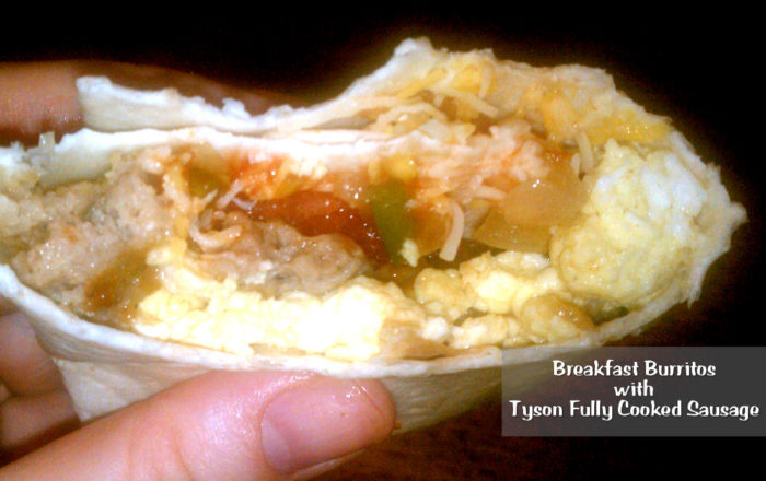 Tyson Fully Cooked Sausage Breakfast Burritos 2 1