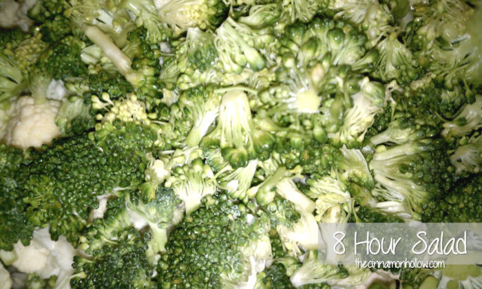 8 Hour Salad With Broccoli