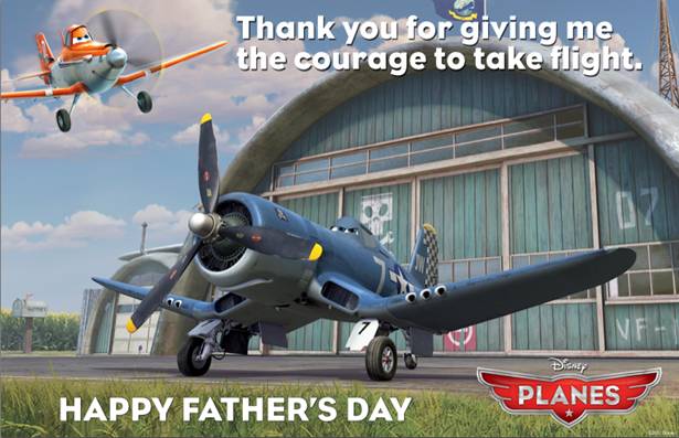 Disney's Planes Father's Day eCard