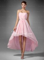 A Line Princess Sweetheart Asymmetrical Chiffon Prom Dress With Ruffle Beading 018005104 g5104
