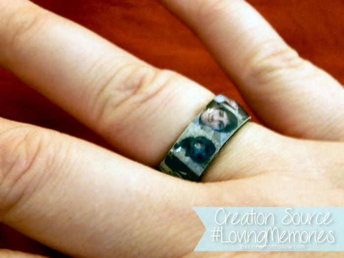 Creation Source Personalized Memory Ring #LovingMemories @CreationSource