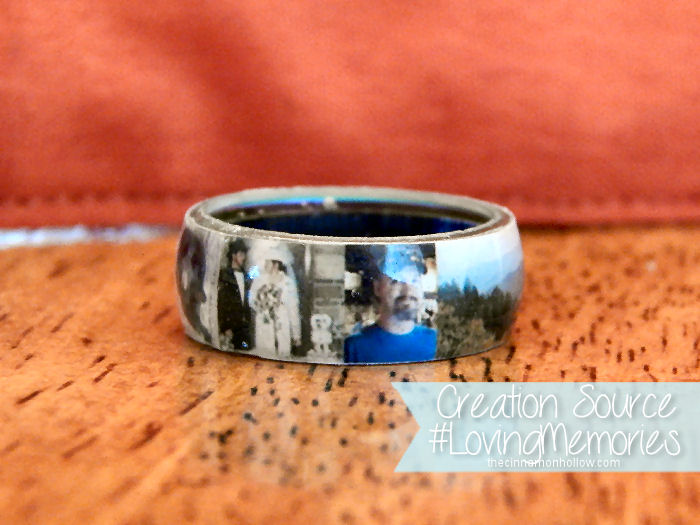 Creation Source Personalized Memory Ring #LovingMemories @CreationSource 
