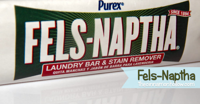 Fels Naptha: Laundry Soap Recipe