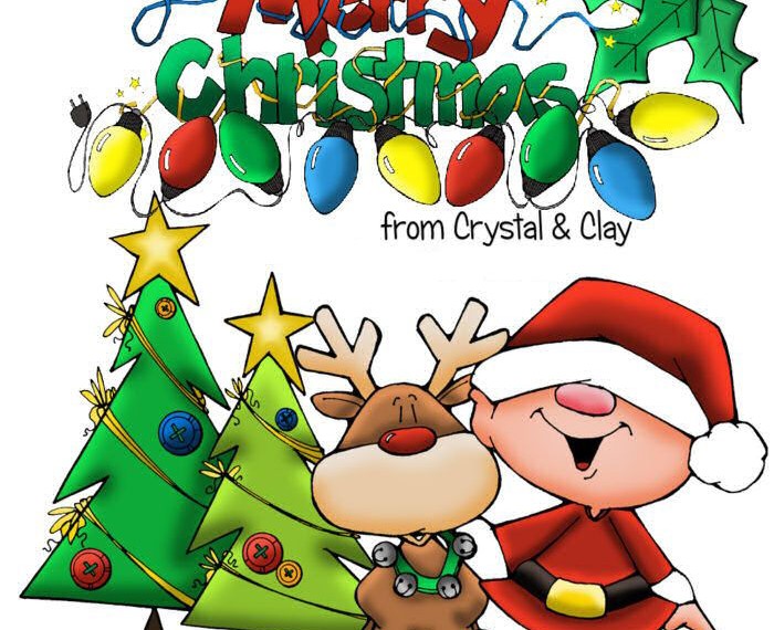Merry Christmas from Crystal and Clay @ Cinnamon Hollow
