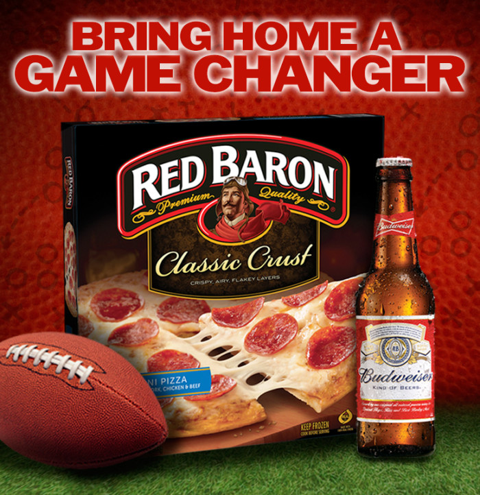 Red Baron Budweiser Big Game Promotion