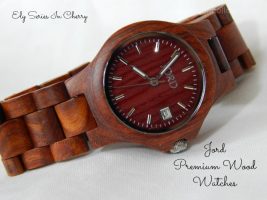 Jord Premium Wood Watch Ely Cherry