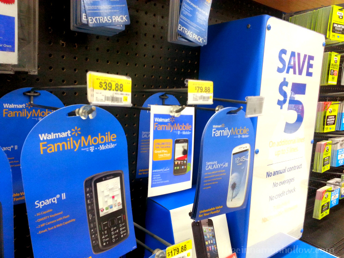 Walmart Family Mobile Aisle #FamilyMobile #MaxYourTax #cbias