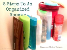 5 Steps To An Organized Shower