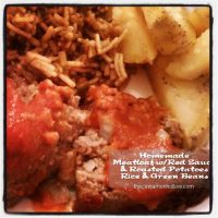 Homemade Meatloaf With Ro Tel 1