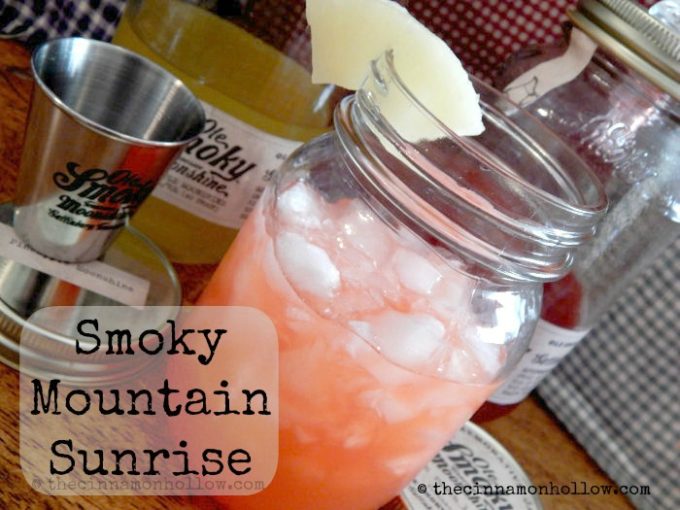 Smoky Mountain Sunrise With Ole Smoky Moonshine