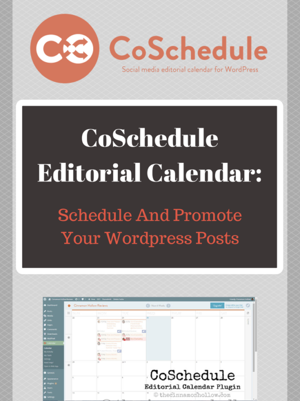 CoSchedule editorial Calendar And Social Media Scheduler