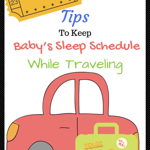 5 Tips To Help Baby Sleep While Traveling