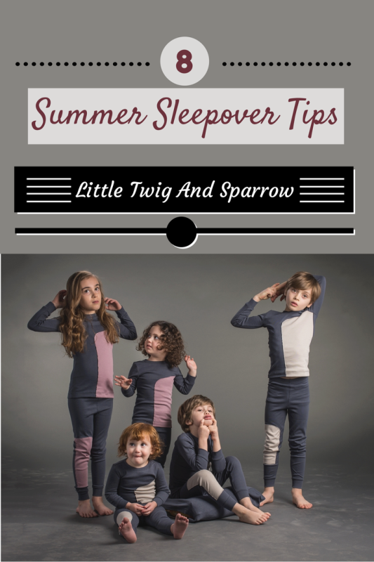 Little Twig And Sparrow: 8 Summer Sleepover Tips