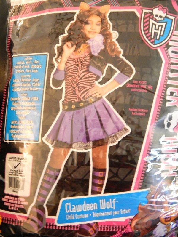 Monster High Costume: Clawdeen Wolf