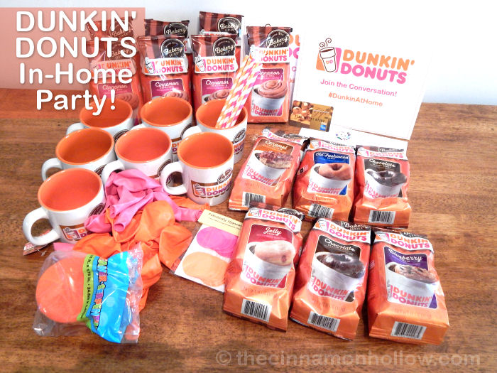 Dunkin Donuts At Home Party