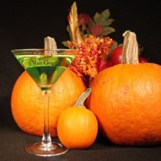 Green Goblin Cocktail Featuring Van Gogh Vodka