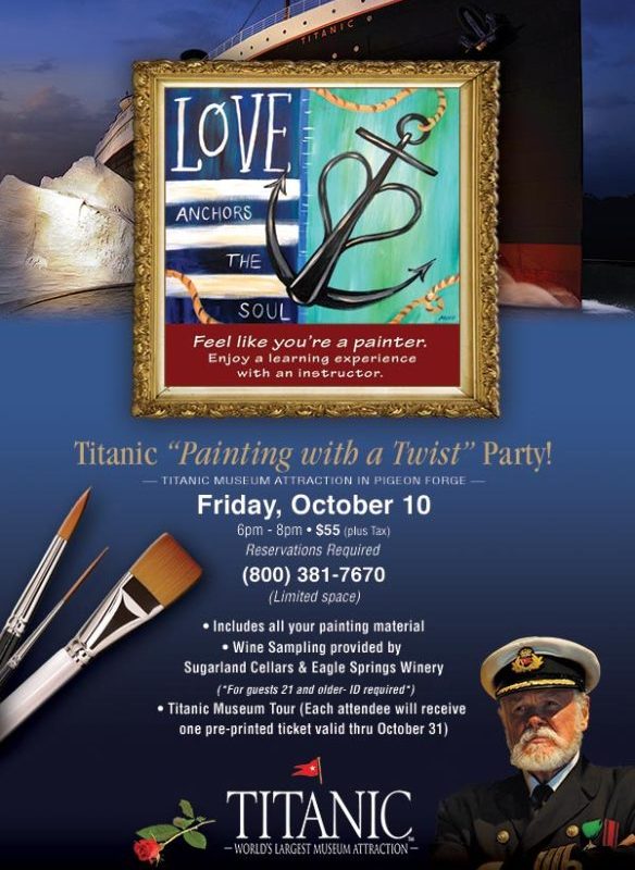 Titanic Painting With A Twist Party