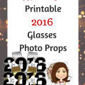 2016 Glasses Photo Props