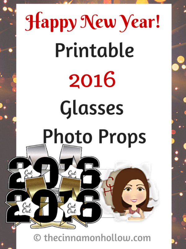 2016 Glasses Photo Props