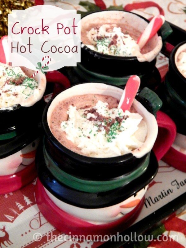 Crock Pot Hot Cocoa Recipe
