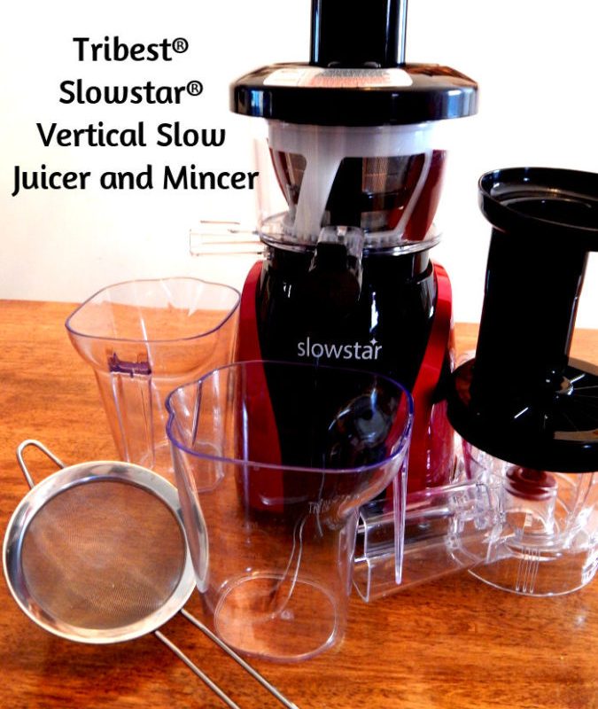 Tribest Slowstar Vertical Slow Juicer Mincer