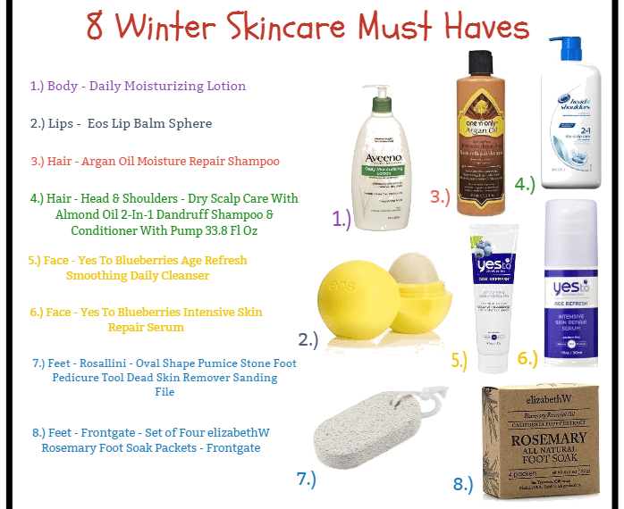 Beauty: 8 Winter Skincare Must Haves