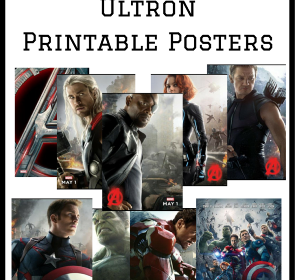 AVENGERS- AGE OF ULTRON Printable