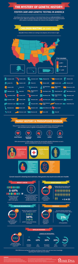 the mystery of genetic history home dna infographic