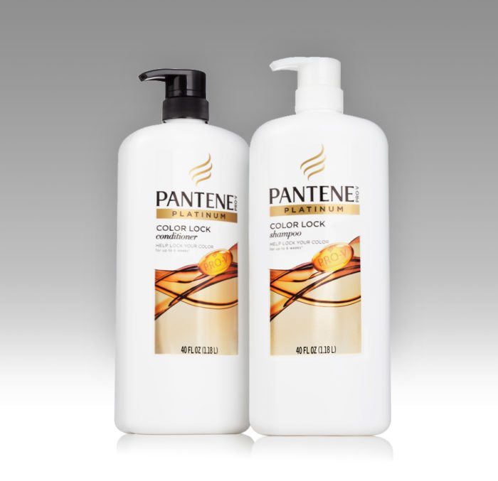 Pantene’s Platinum Color Lock System