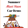 6 Summer Must Have Car Items