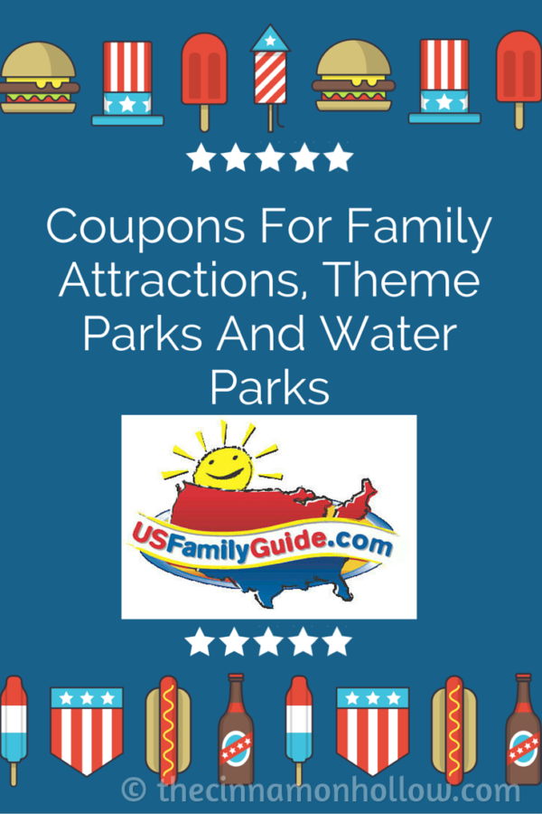 Coupons For Family Attractions, Theme Parks And Water Parks
