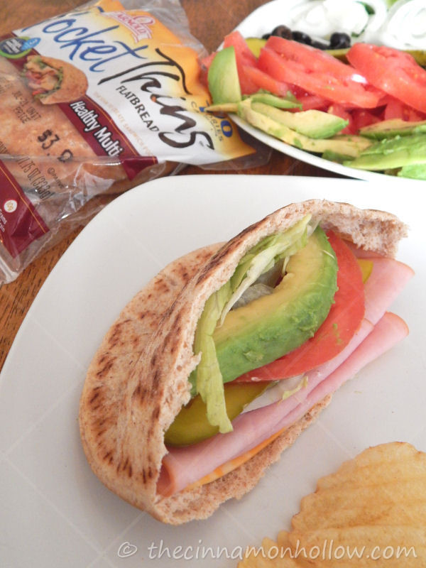 Arnold Multi Grain Pocket Thins Pita Bread Sub Sandwiches