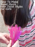 How To Make Super Quick Hair Twist Styles For Girls