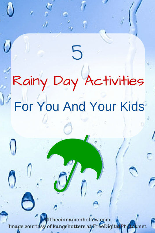 Rainy Day Activities For Kids
