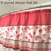Unhinge Curved Shower Curtain Rod Set