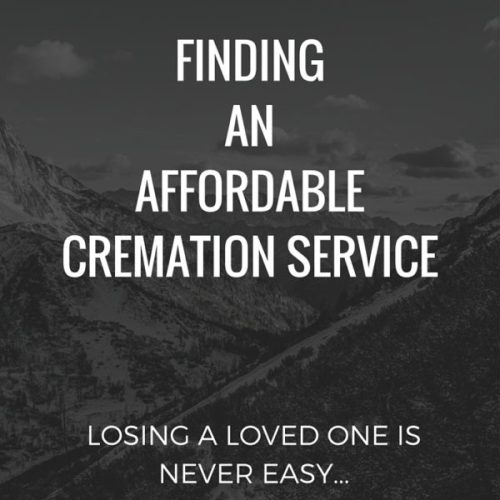 Finding An Affordable Cremation Service