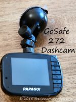 GoSafe 272 Dashcam screen