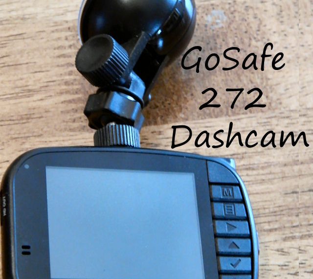 GoSafe 272 Dashcam screen