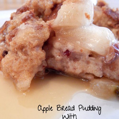 apple bread pudding