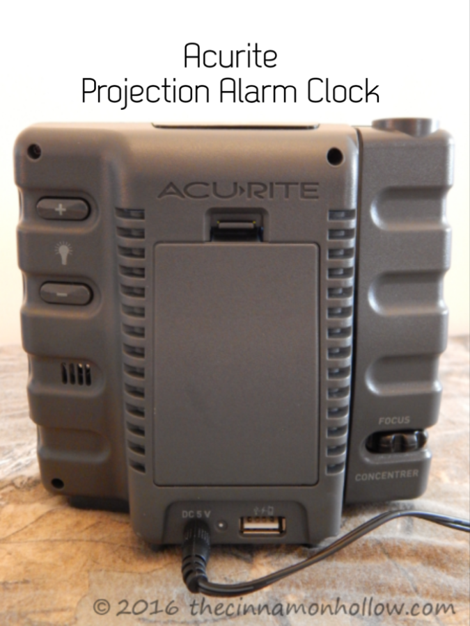 Acurite Projection Alarm Clock