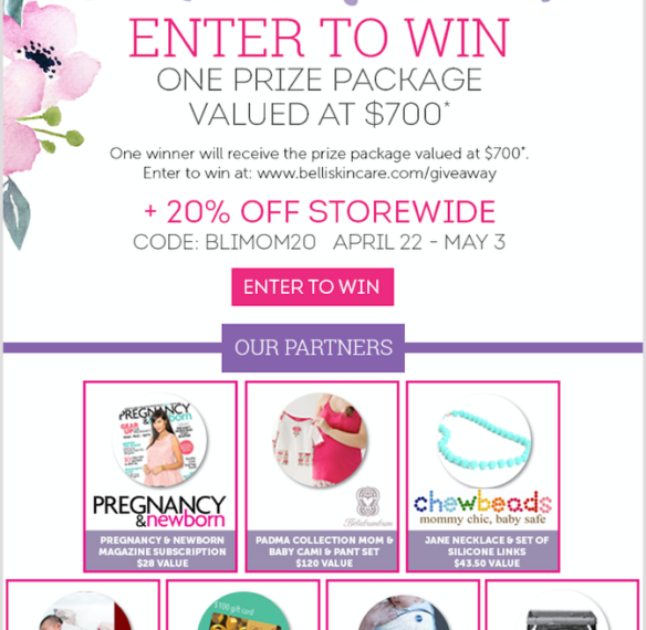 Belli SKincare Giveaway