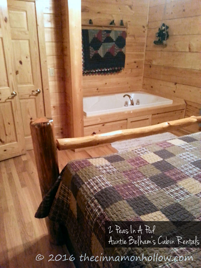 Smoky Mountains - 2 Peas In A Pod - Auntie Belham's Cabin Rentals