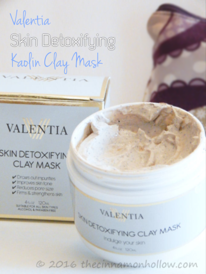 Valentia Skin Detoxifying Kaolin Clay Mask
