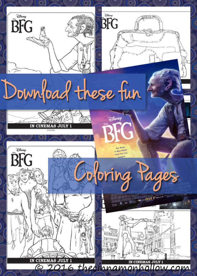 Disney's The BFG Coloring Pages