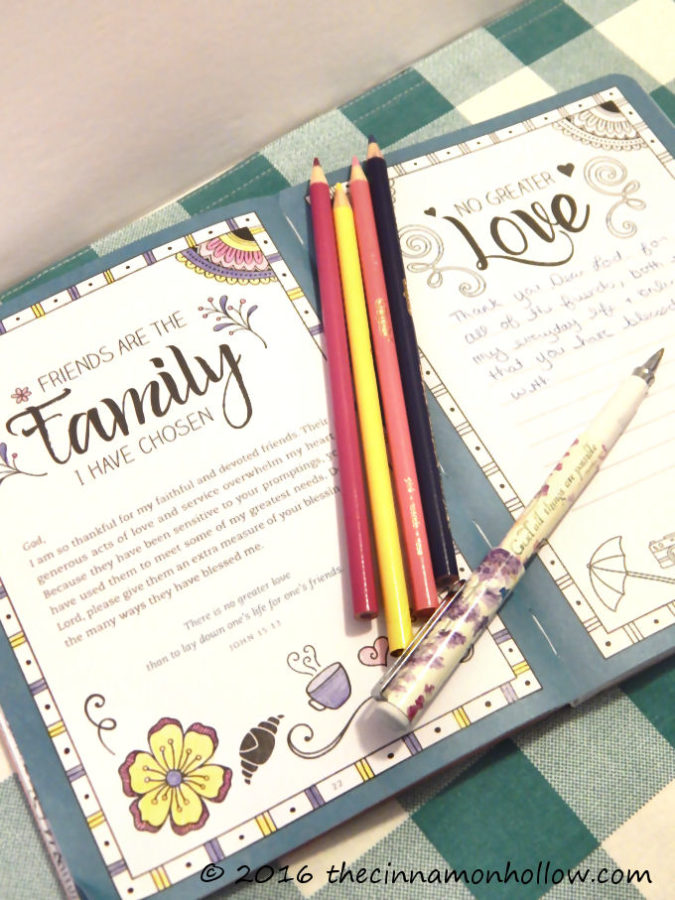 Gratitude: Prayer and Praise Journal With Adult Coloring Pages