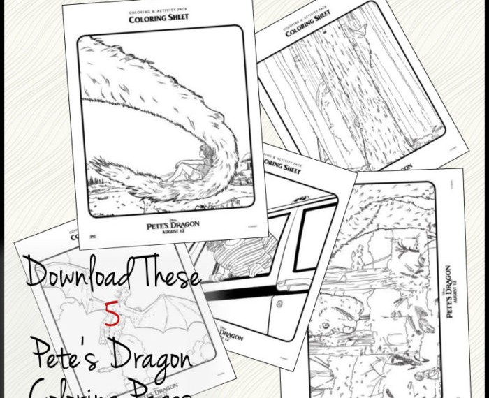 Pete's Dragon Coloring Pages